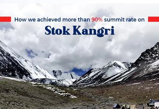 How we achieved more than 90% summit rate on Stok Kangri